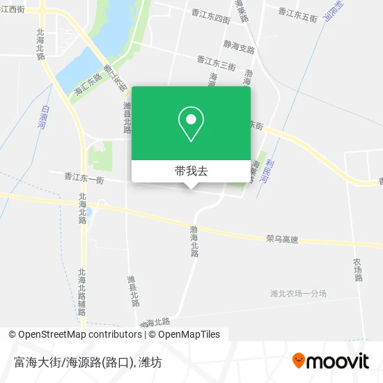 富海大街/海源路(路口)地图