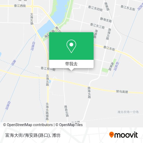 富海大街/海安路(路口)地图