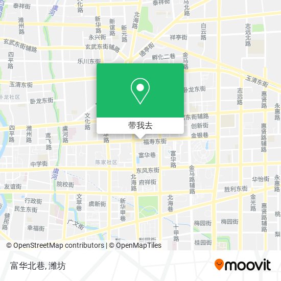 富华北巷地图
