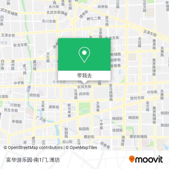 富华游乐园-南1门地图