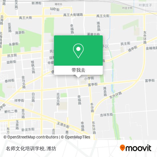 名师文化培训学校地图