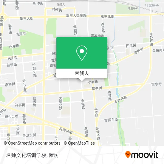 名师文化培训学校地图