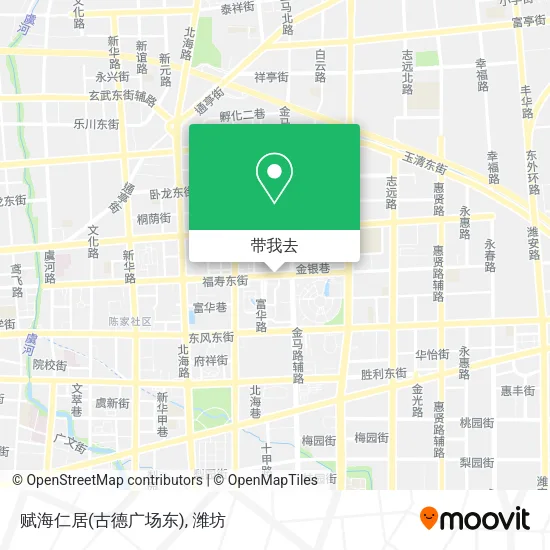 赋海仁居(古德广场东)地图