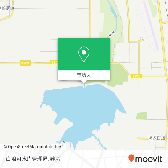白浪河水库管理局地图