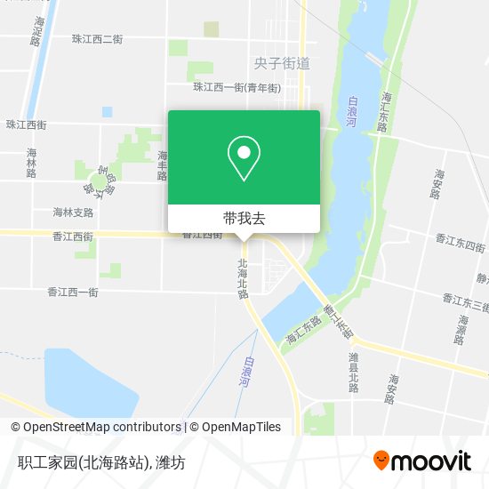 职工家园(北海路站)地图