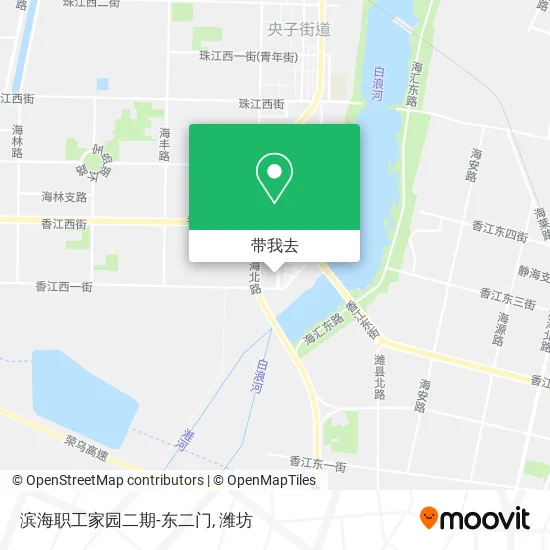 滨海职工家园二期-东二门地图