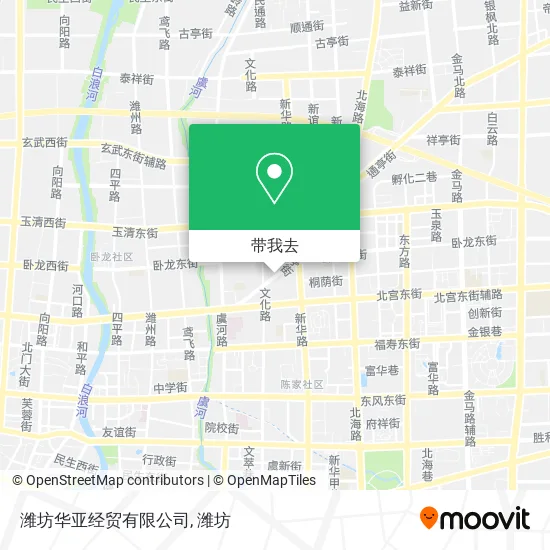 潍坊华亚经贸有限公司地图