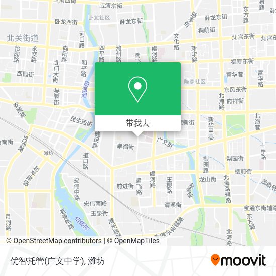 优智托管(广文中学)地图