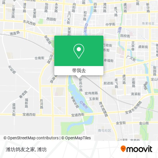 潍坊鸽友之家地图
