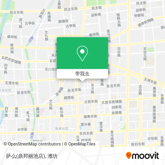 萨么(鼎邦丽池店)地图