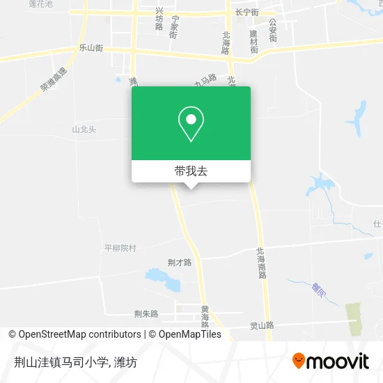 荆山洼镇马司小学地图