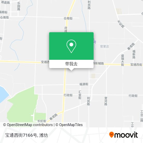 宝通西街7166号地图