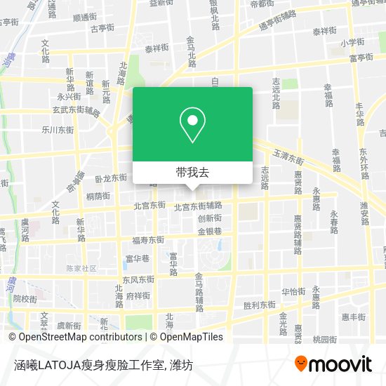 涵曦LATOJA瘦身瘦脸工作室地图