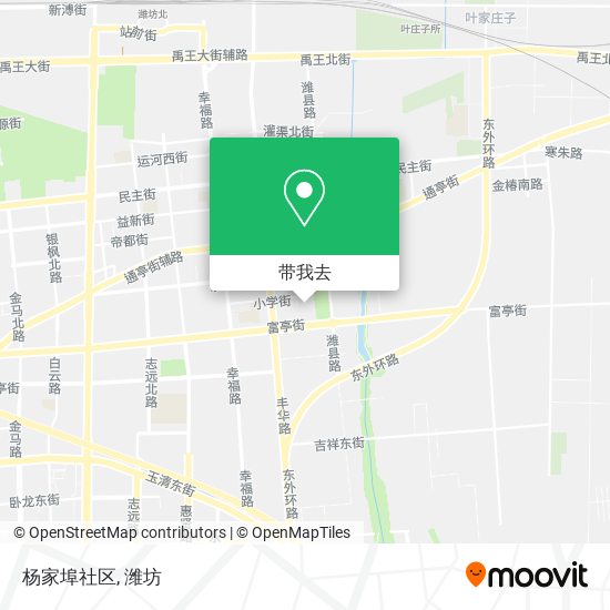 杨家埠社区地图
