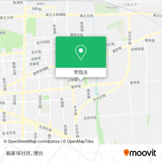 杨家埠社区地图