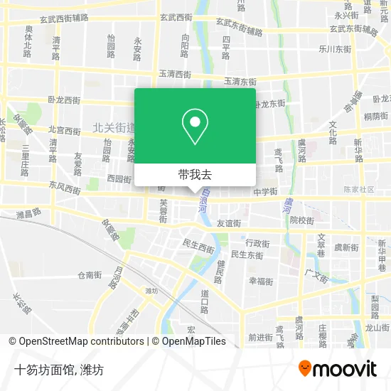 十笏坊面馆地图