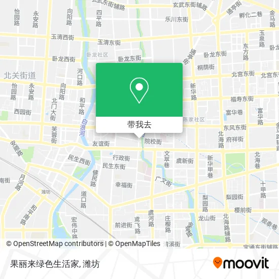 果丽来绿色生活家地图
