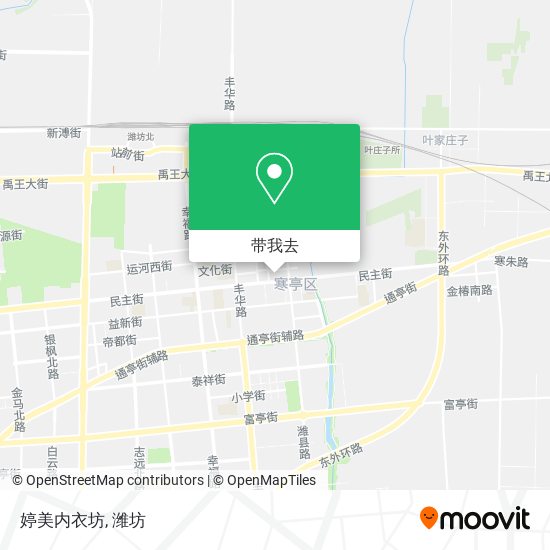 婷美内衣坊地图