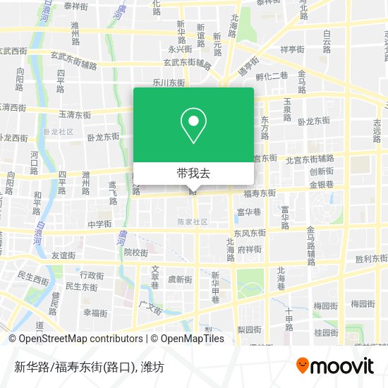 新华路/福寿东街(路口)地图
