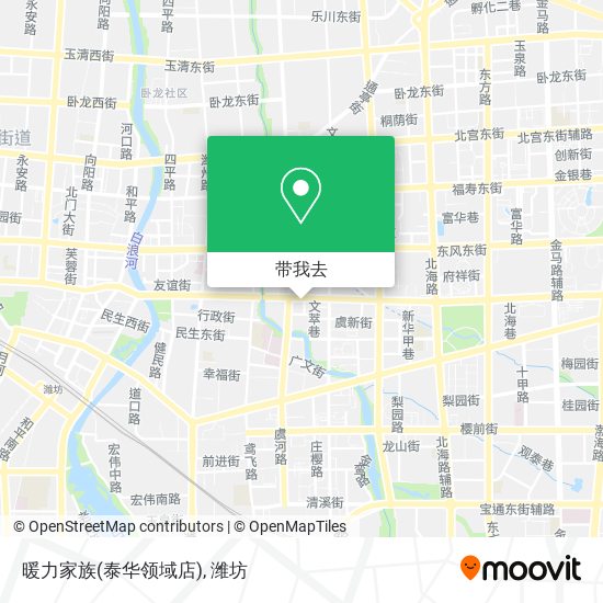 暖力家族(泰华领域店)地图