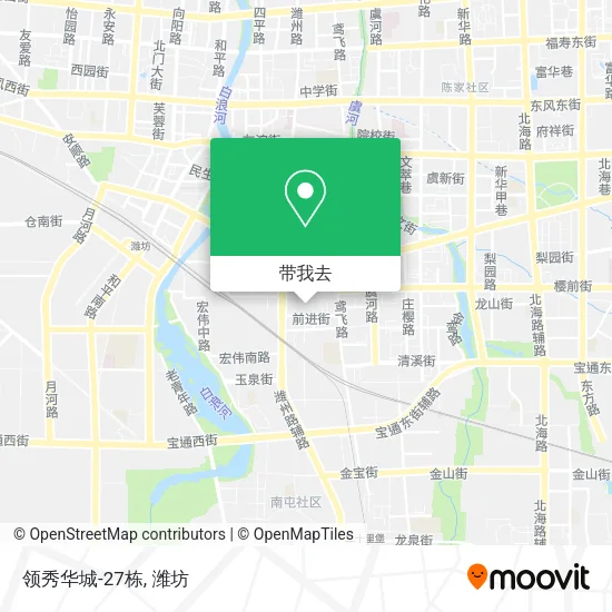 领秀华城-27栋地图