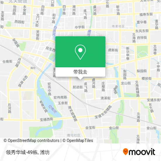 领秀华城-49栋地图