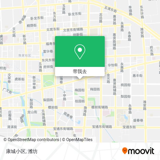 康城小区地图