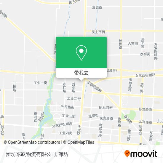 潍坊东跃物流有限公司地图