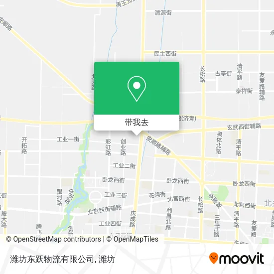 潍坊东跃物流有限公司地图
