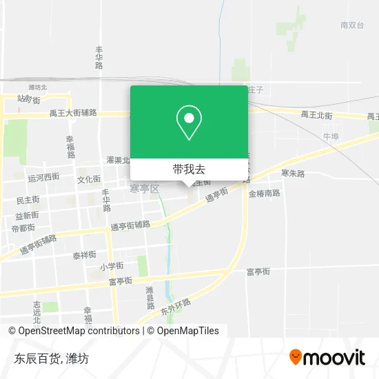 东辰百货地图