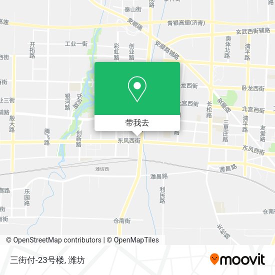 三街付-23号楼地图