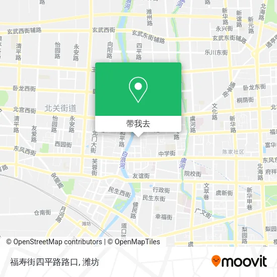福寿街四平路路口地图