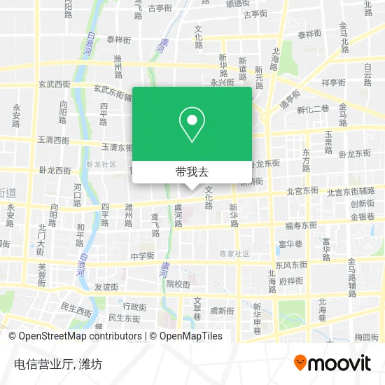 电信营业厅地图