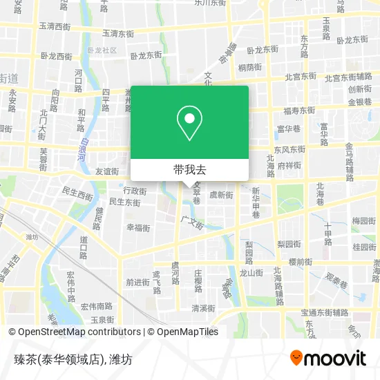臻茶(泰华领域店)地图