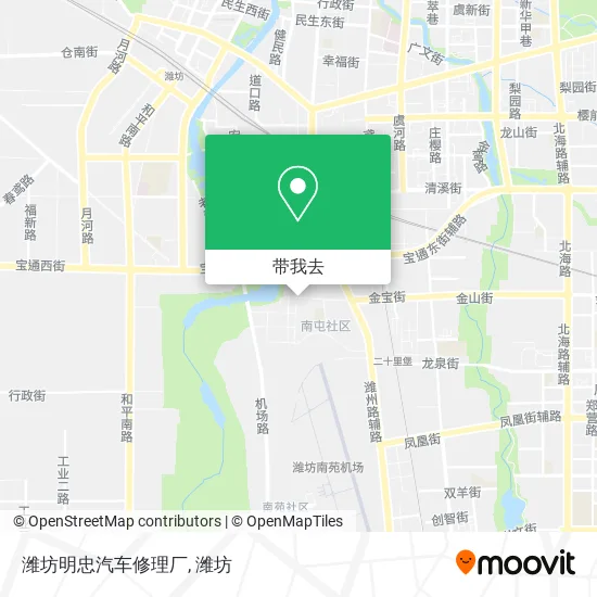 潍坊明忠汽车修理厂地图