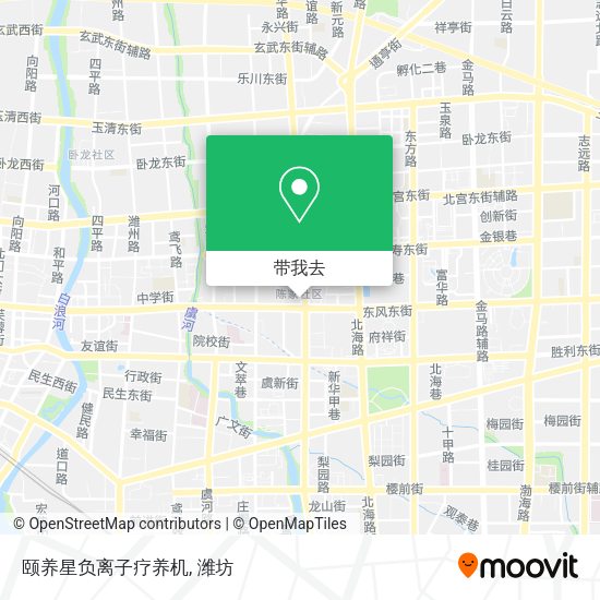 颐养星负离子疗养机地图