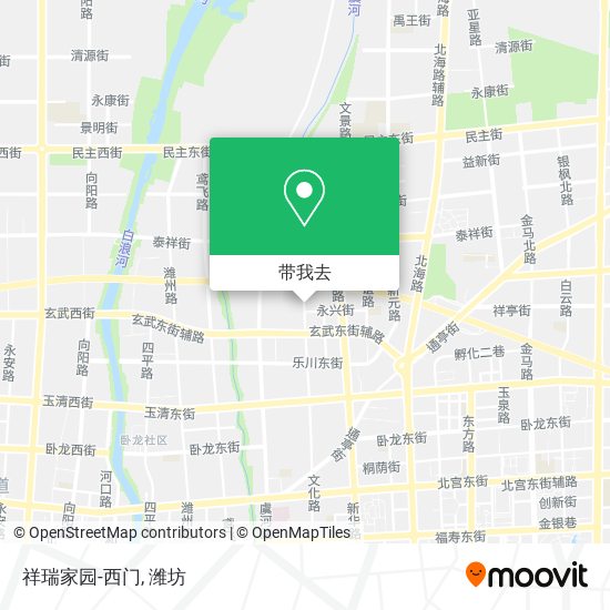 祥瑞家园-西门地图