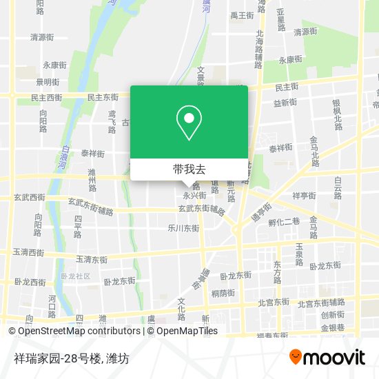 祥瑞家园-28号楼地图