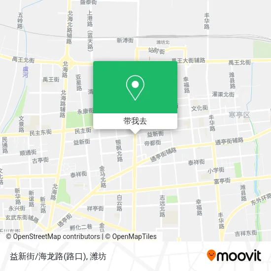 益新街/海龙路(路口)地图