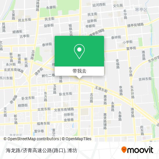 海龙路/济青高速公路(路口)地图