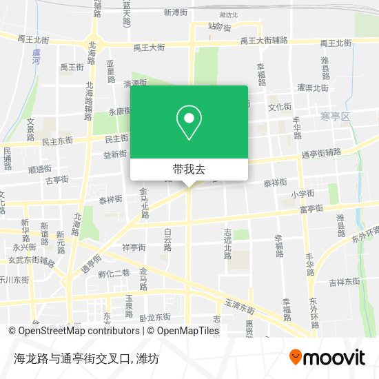 海龙路与通亭街交叉口地图