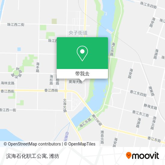 滨海石化职工公寓地图