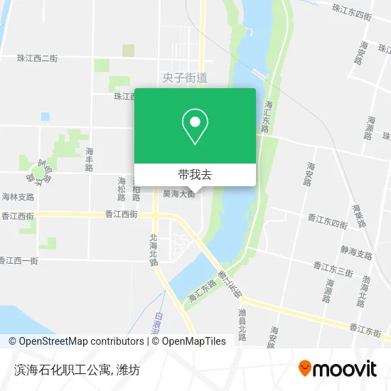 滨海石化职工公寓地图