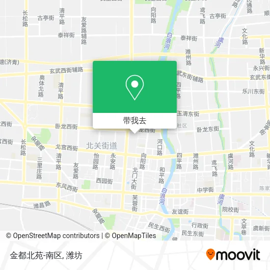 金都北苑-南区地图