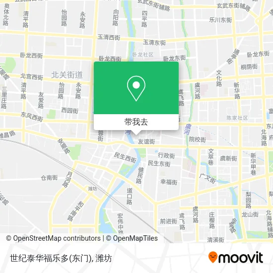 世纪泰华福乐多(东门)地图