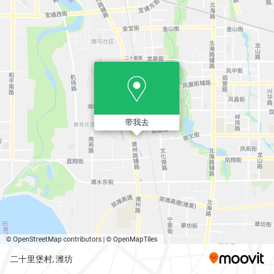 二十里堡村地图