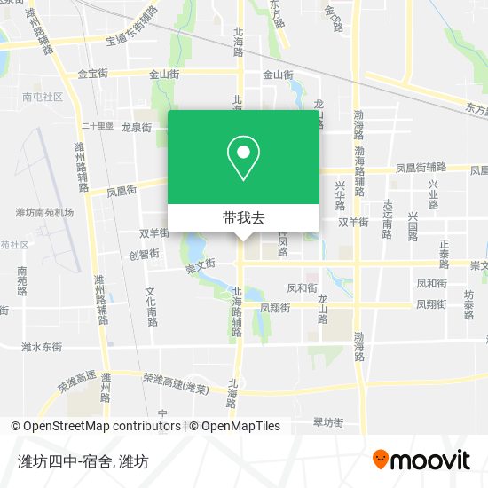 潍坊四中-宿舍地图