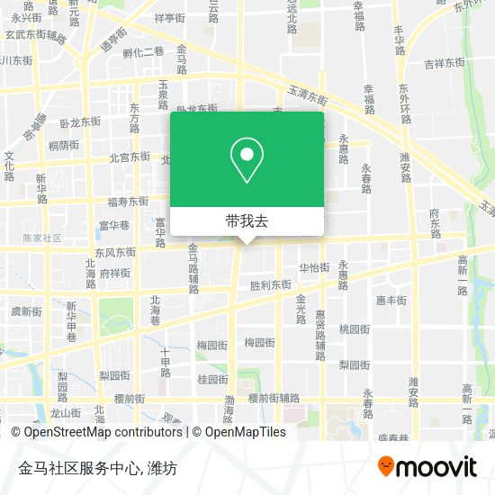 金马社区服务中心地图