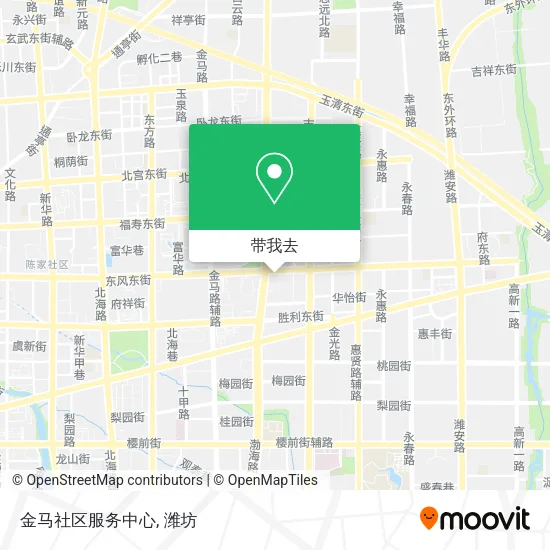 金马社区服务中心地图