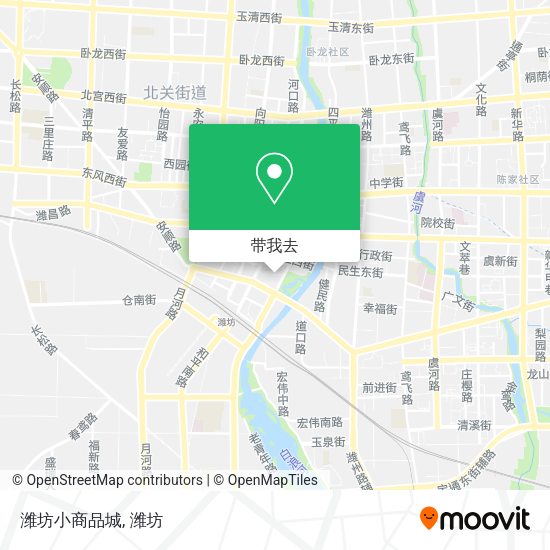 潍坊小商品城地图
